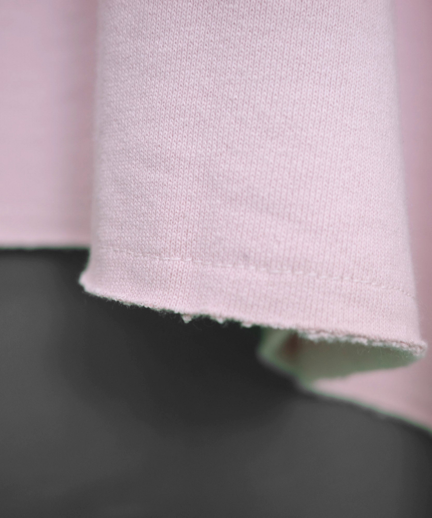 NISHIMOTO IS THE MOUTH WIDE SWEAT PONCHO NIM-WD09 SMOKE PINK