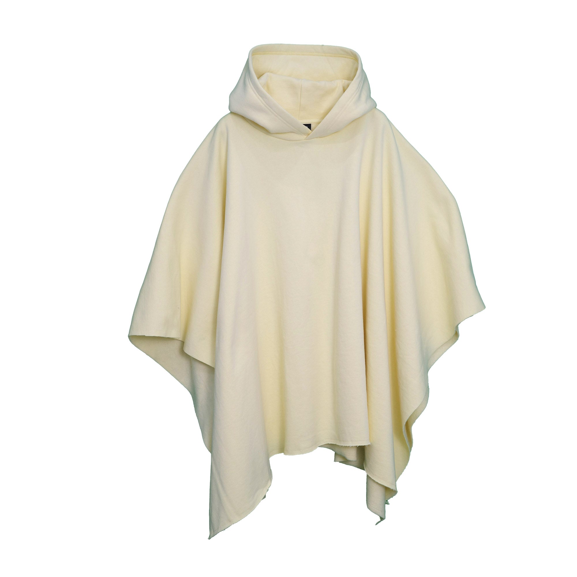 NISHIMOTO IS THE MOUTH WIDE SWEAT PONCHO NIM-WD09 LIGHT YELLOW