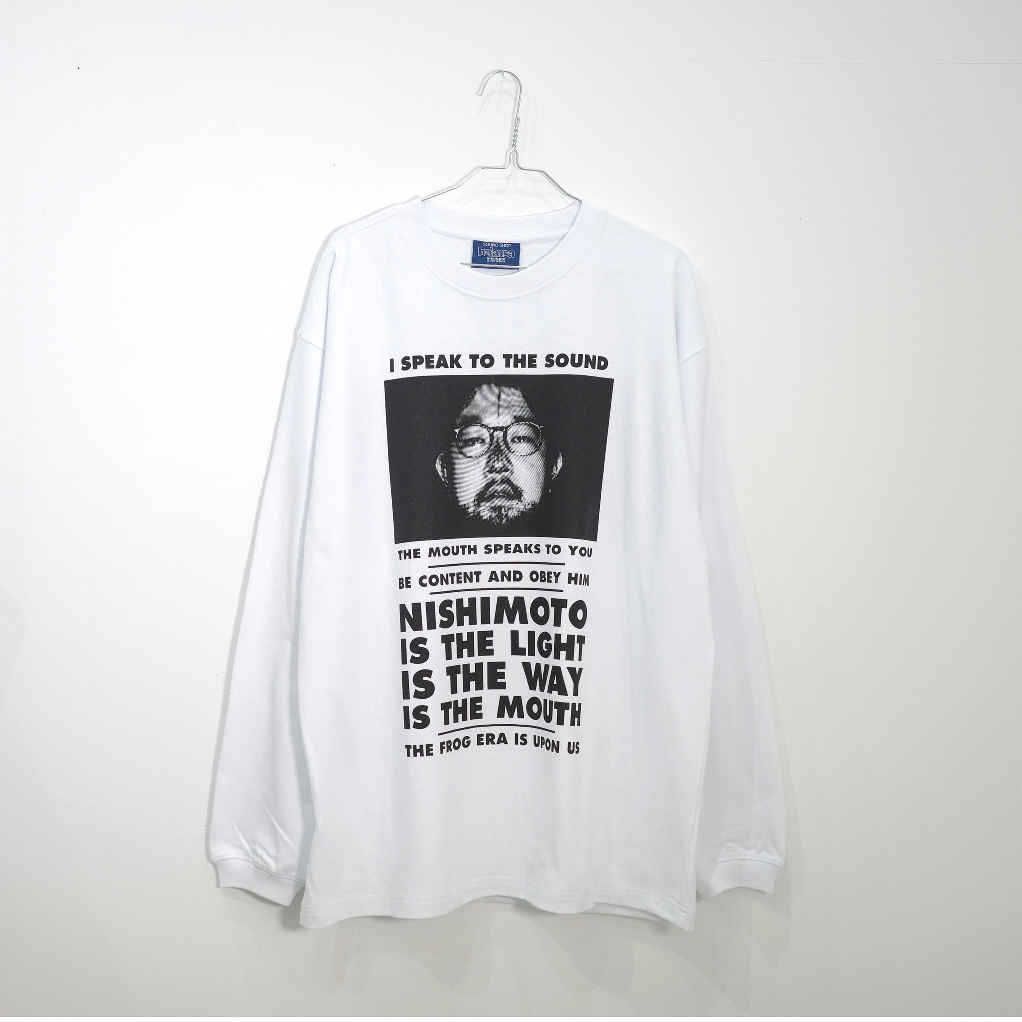 NISHIMOTO IS THE MOUTH x balansa L/S TEE NIMBL-02 WHITE – COMMON BASE