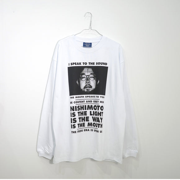 NISHIMOTO IS THE MOUTH x balansa L/S TEE NIMBL-02 WHITE