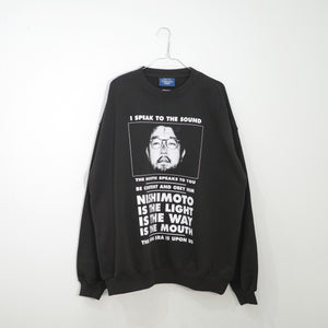 NISHIMOTO IS THE MOUTH x balansa SWEAT SHIRTS NIMBL-04 BLACK 