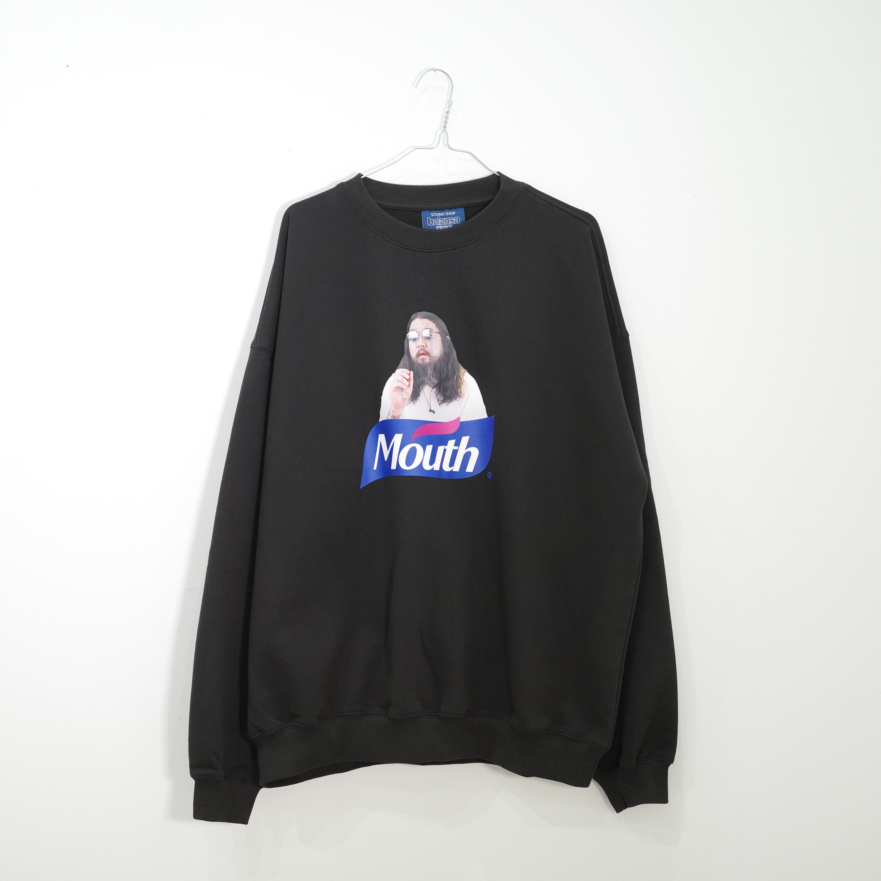 NISHIMOTO IS THE MOUTH x balansa SWEAT SHIRTS NIMBL-14 BLACK 