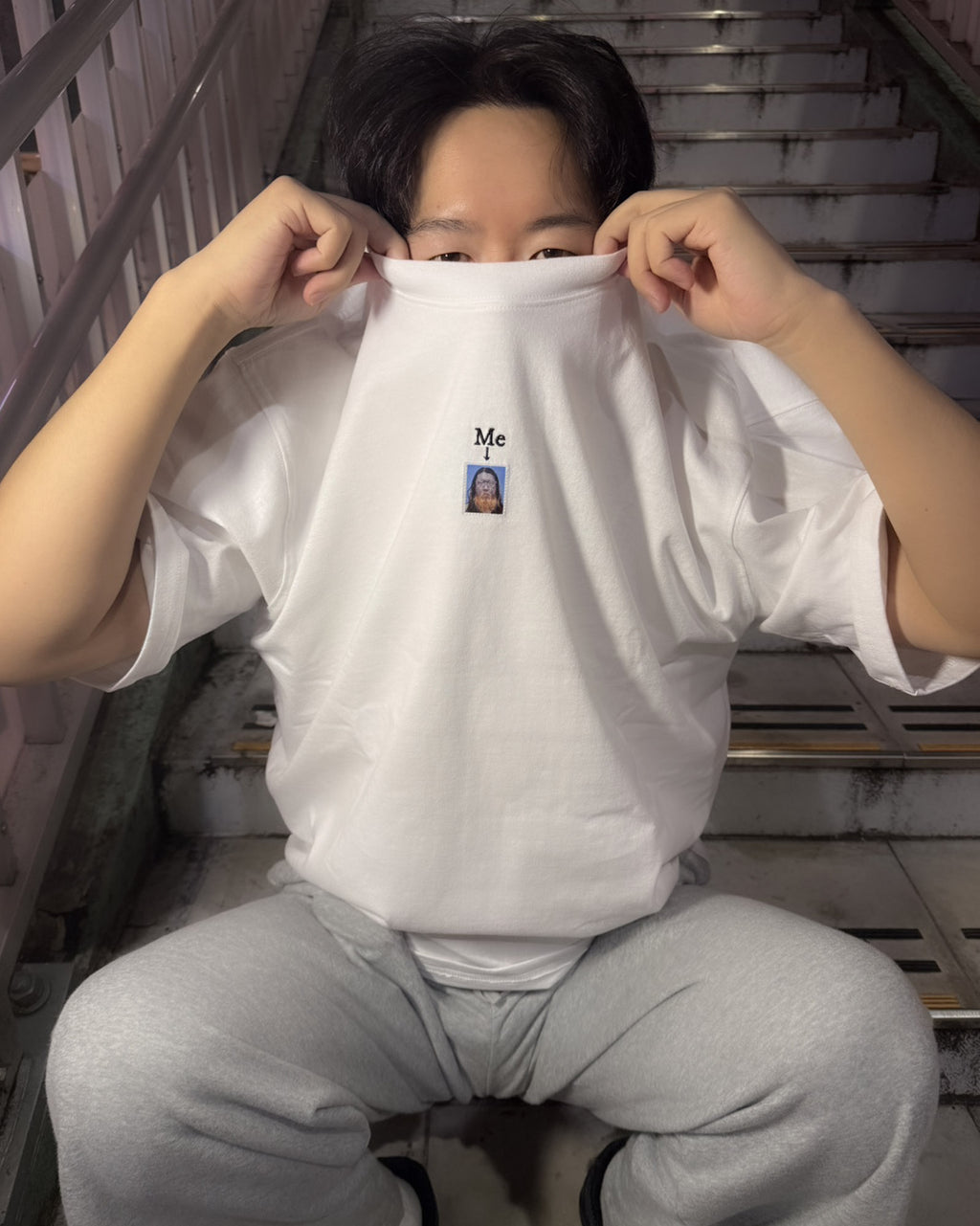 ぼく脳 / NISHIMOTO IS THE MOUTH S/S TEE NIMBN-01 WHITE