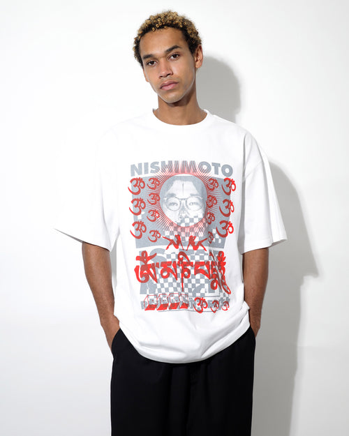[Pre-order Item | Arrives in late January 2014] blackweirdos / NISHIMOTO IS THE MOUTH S/S TEE NIMBW-01 WHITE