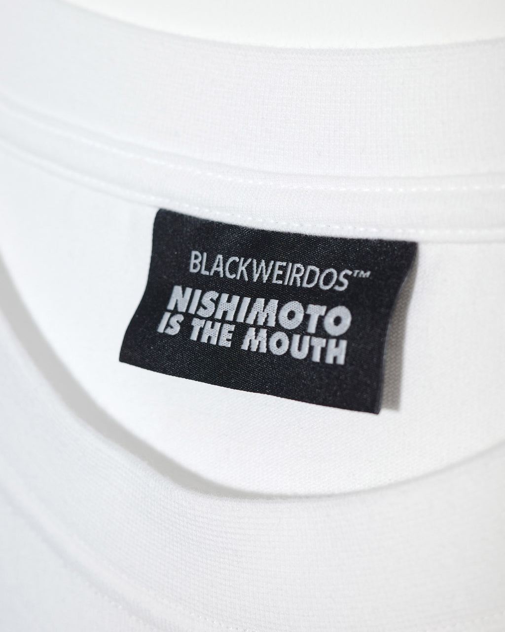blackweirdos / NISHIMOTO IS THE MOUTH S/S TEE NIMBW-01 WHITE