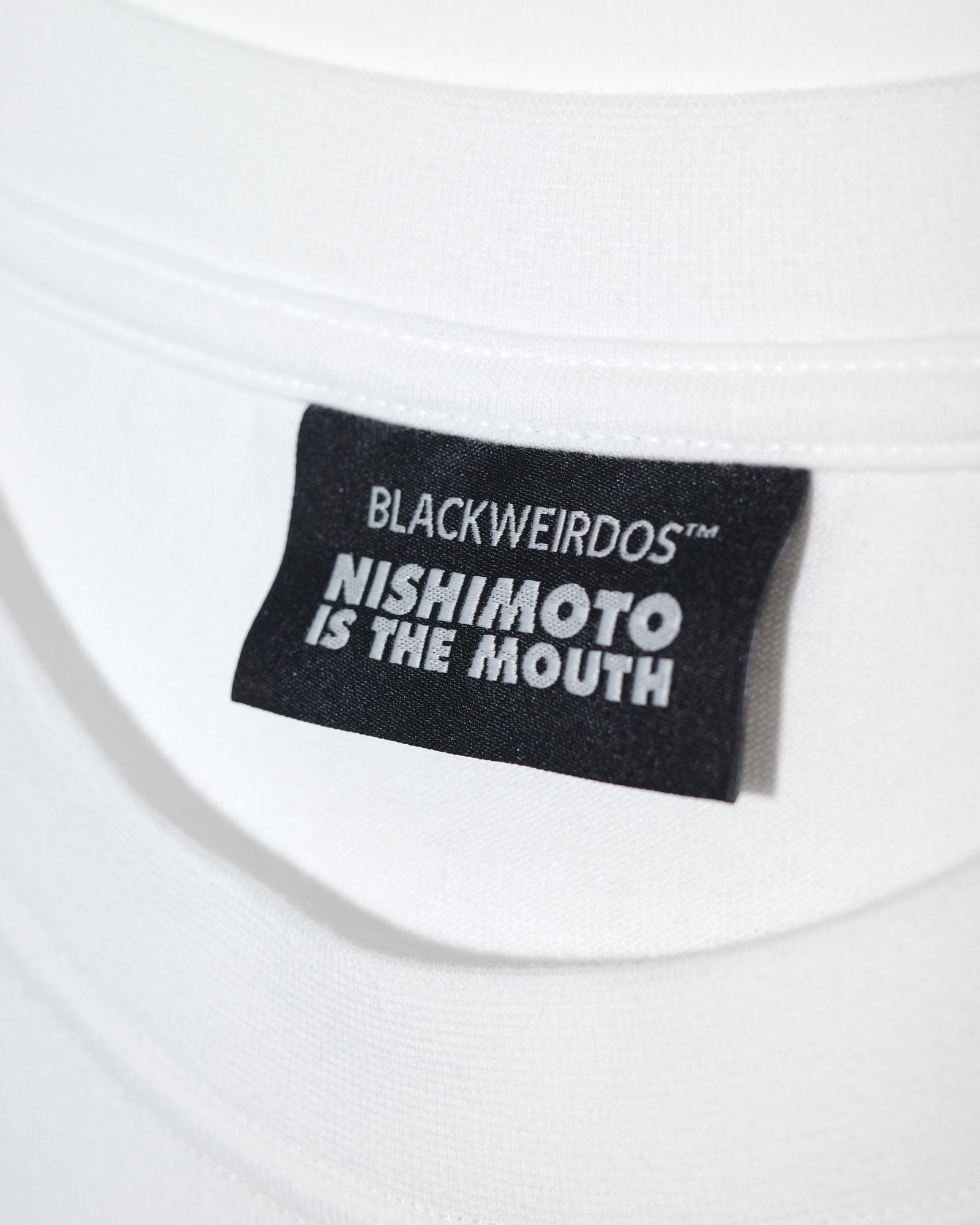 blackweirdos / NISHIMOTO IS THE MOUTH S/S TEE NIMBW-01 WHITE