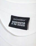 【予約商品 | 26年1月下旬お届け】blackweirdos / NISHIMOTO IS THE MOUTH S/S TEE NIMBW-01 WHITE