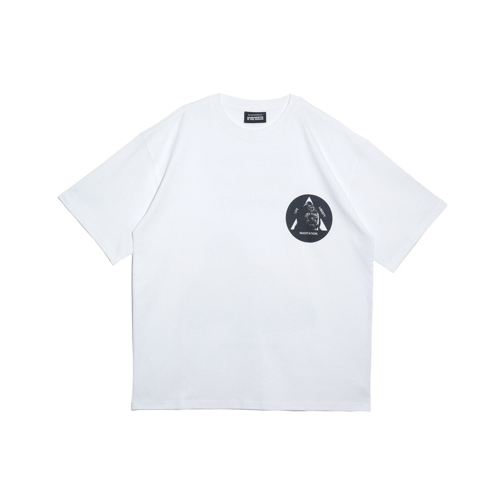 blackweirdos / NISHIMOTO IS THE MOUTH S/S TEE NIMBW-02 WHITE