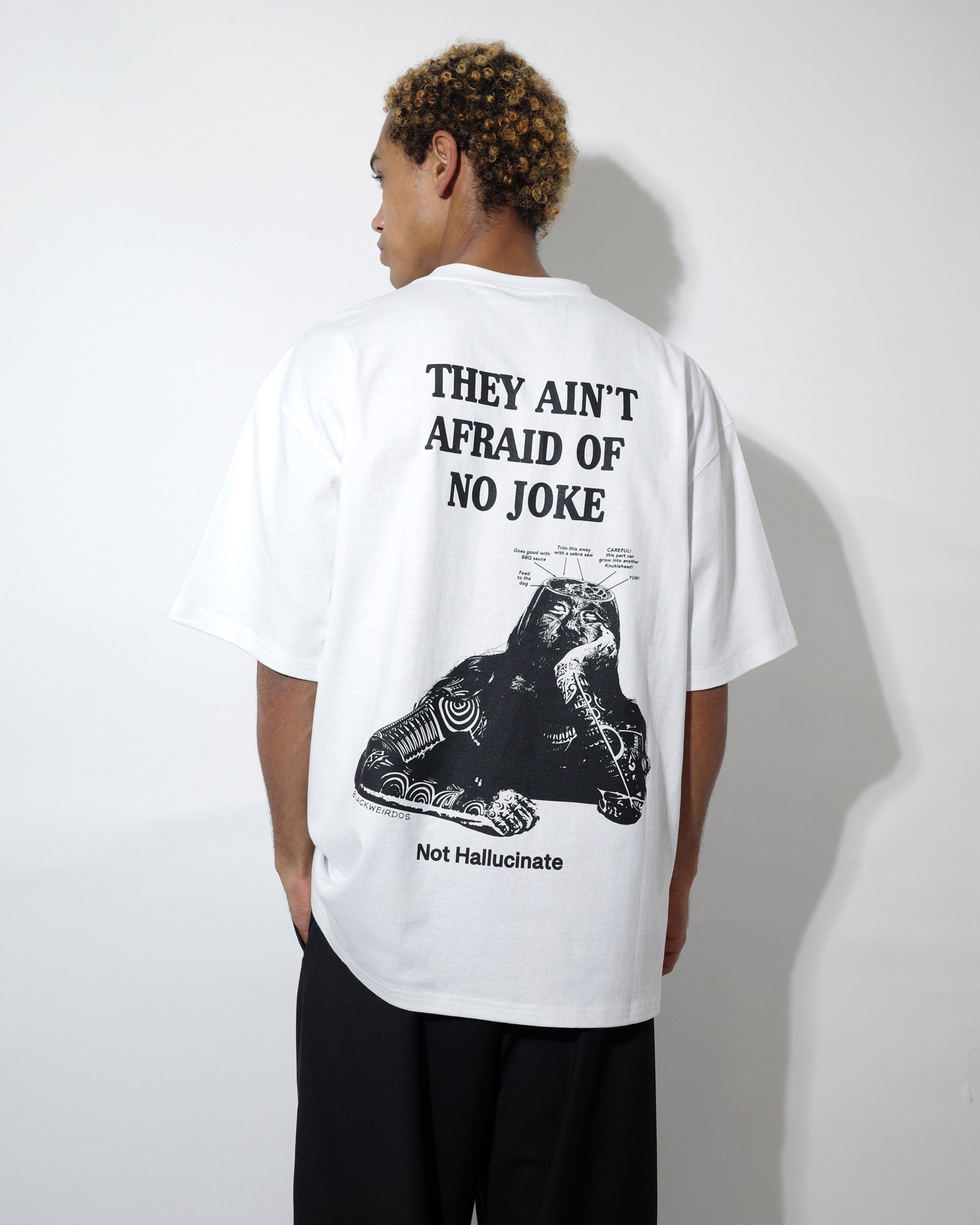 blackweirdos / NISHIMOTO IS THE MOUTH S/S TEE NIMBW-02 WHITE