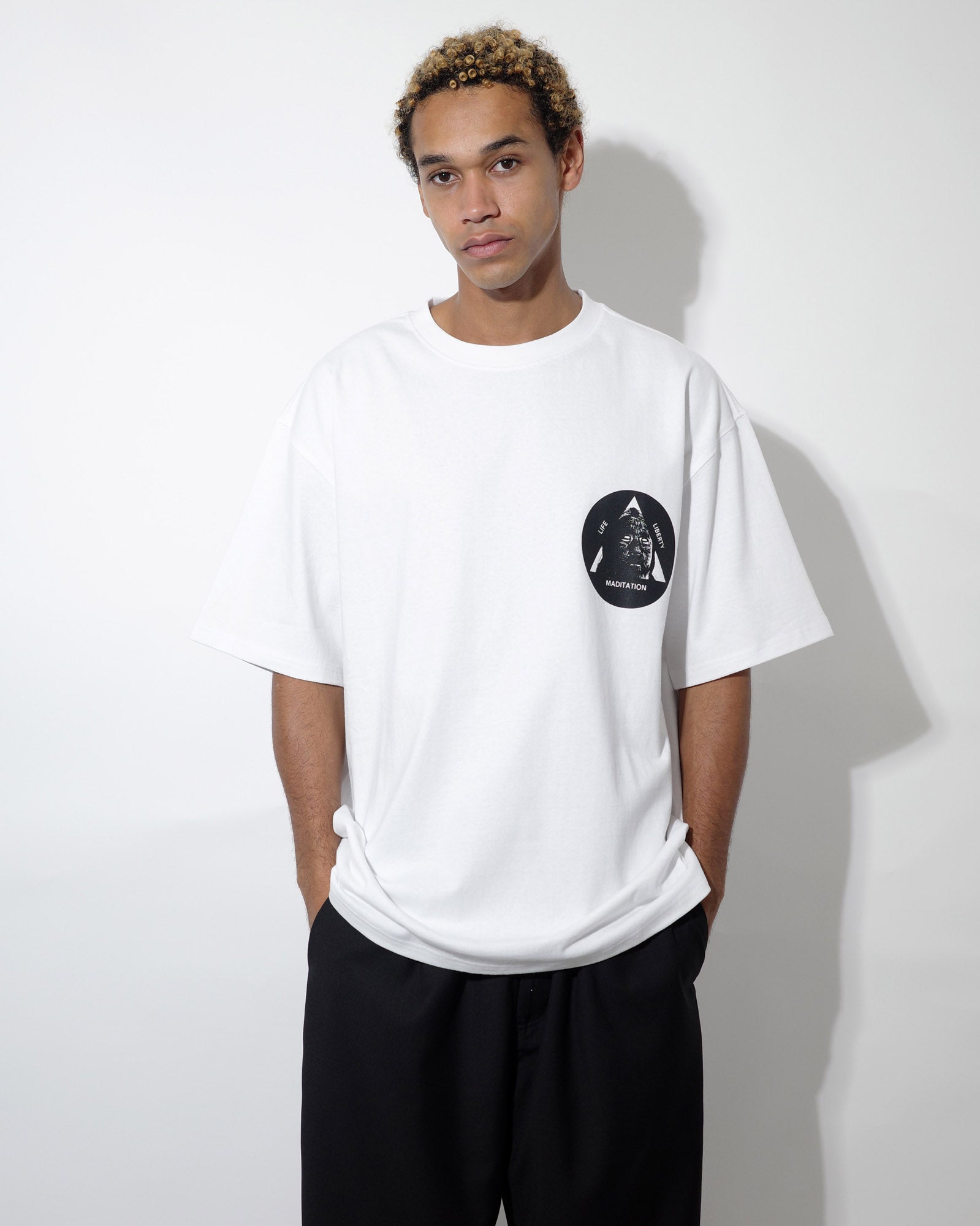 blackweirdos / NISHIMOTO IS THE MOUTH S/S TEE NIMBW-02 WHITE