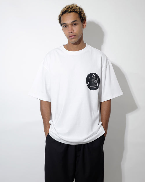 [Pre-order Item | Arrives in late January 2014] blackweirdos / NISHIMOTO IS THE MOUTH S/S TEE NIMBW-02 WHITE