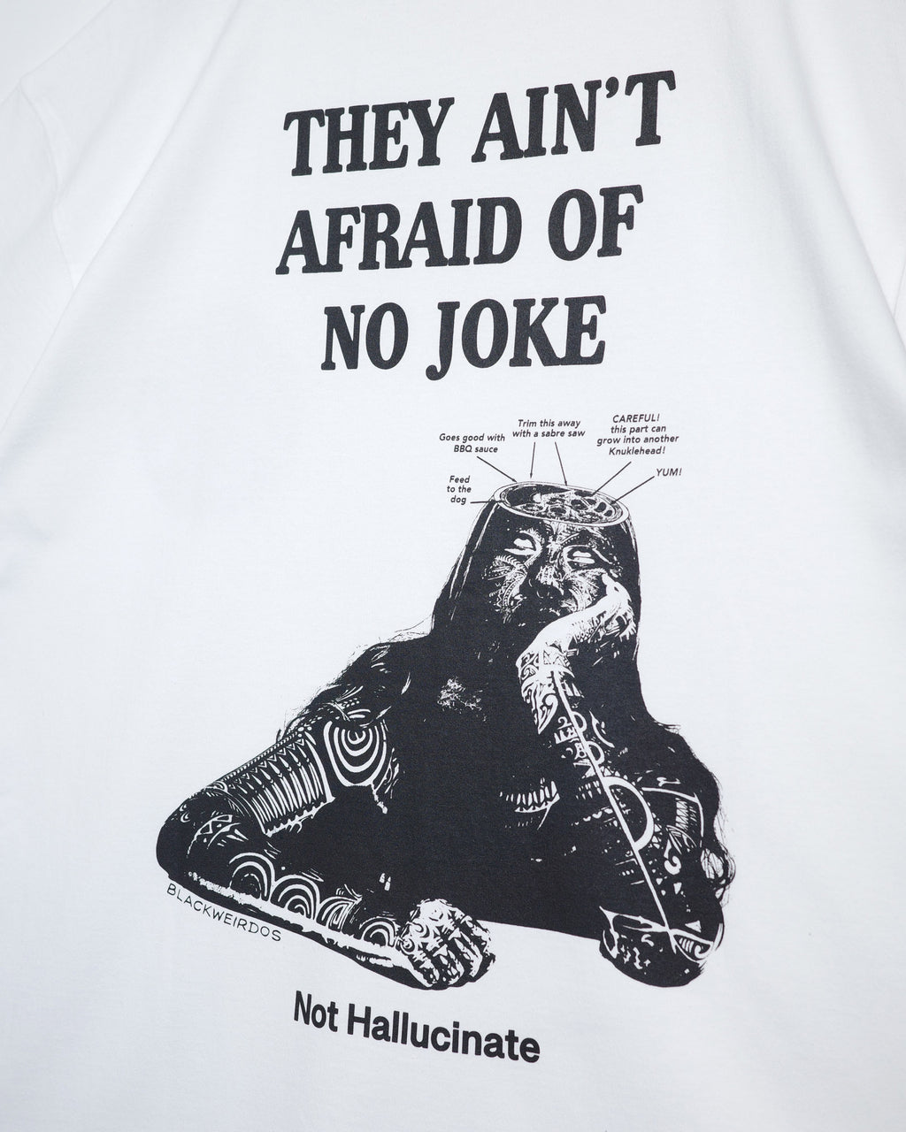 blackweirdos / NISHIMOTO IS THE MOUTH S/S TEE NIMBW-02 WHITE