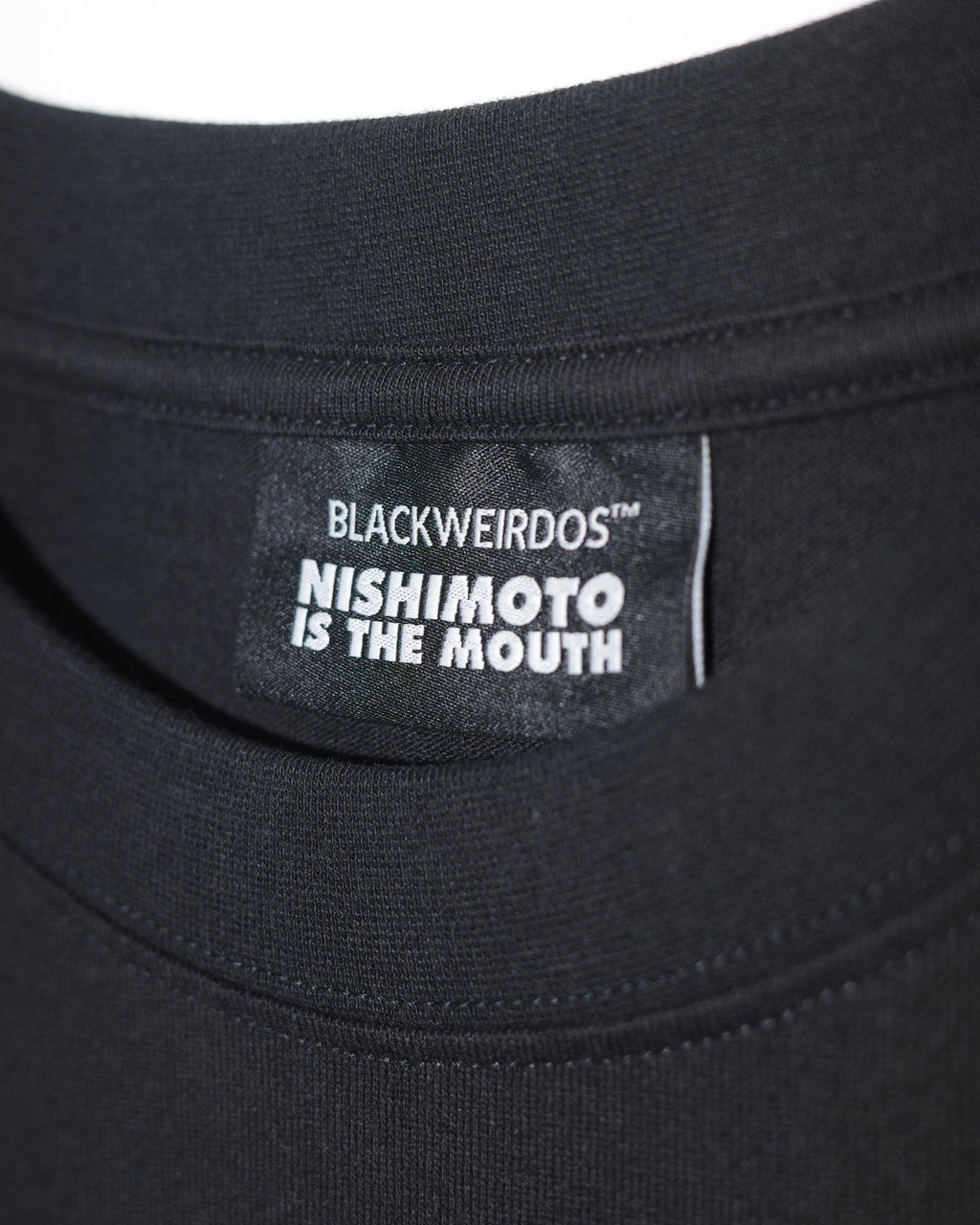 [Pre-order Item | Arrives in late January 2014] blackweirdos / NISHIMOTO IS THE MOUTH S/S TEE NIMBW-01 BLACK