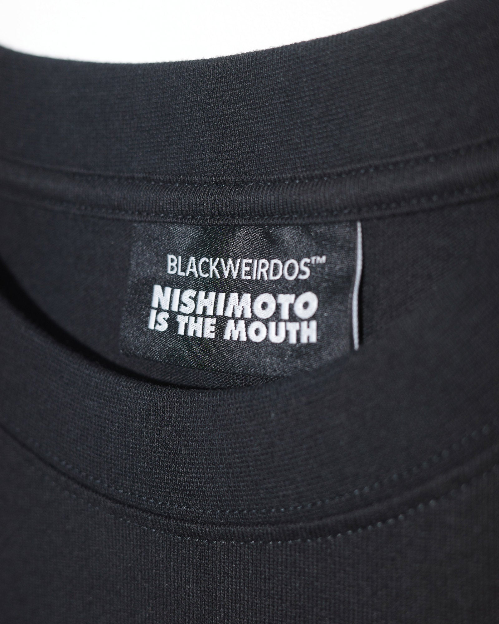 [Pre-order Item | Arrives in late January 2014] blackweirdos / NISHIMOTO IS THE MOUTH S/S TEE NIMBW-01 BLACK