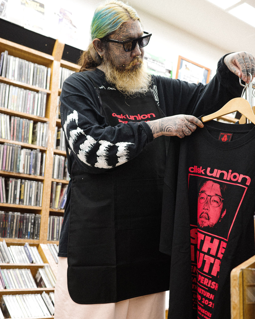 diskunion / NISHIMOTO IS THE MOUTH S/S TEE NIMDU-01 BLACK