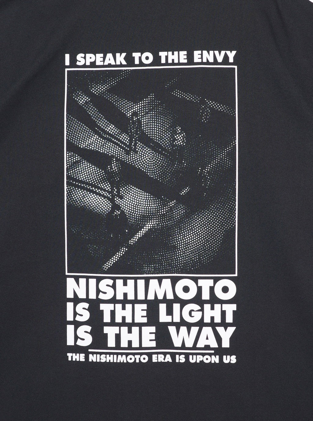 NISHIMOTO IS THE MOUTH / envy S/S TEE NIMEV-01 BLACK