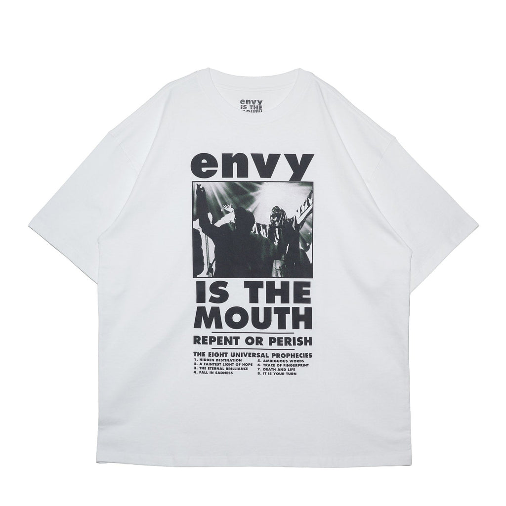 NISHIMOTO IS THE MOUTH / envy S/S TEE NIMEV-01 WHITE