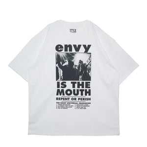 【受注生産/ 10月下旬お届け分】NISHIMOTO IS THE MOUTH / envy S/S TEE NIMEV-01 WHITE