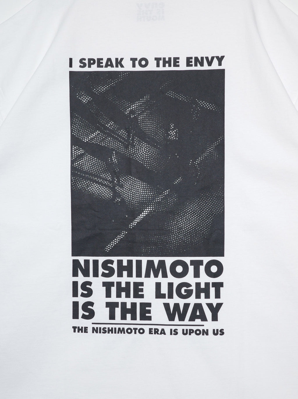 NISHIMOTO IS THE MOUTH / envy S/S TEE NIMEV-01 WHITE