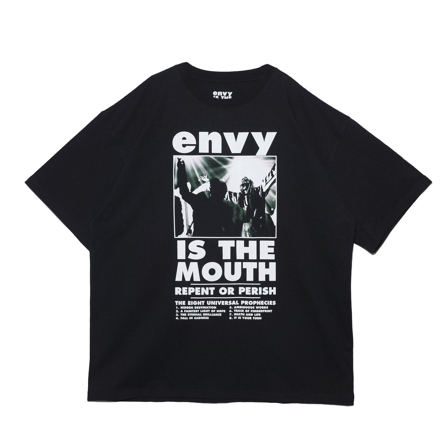 NISHIMOTO IS THE MOUTH / envy S/S TEE NIMEV-01 BLACK