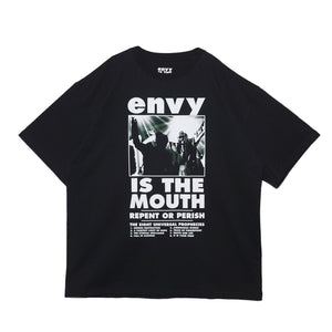 【受注生産/ 10月下旬お届け分】NISHIMOTO IS THE MOUTH / envy S/S TEE NIMEV-01 BLACK