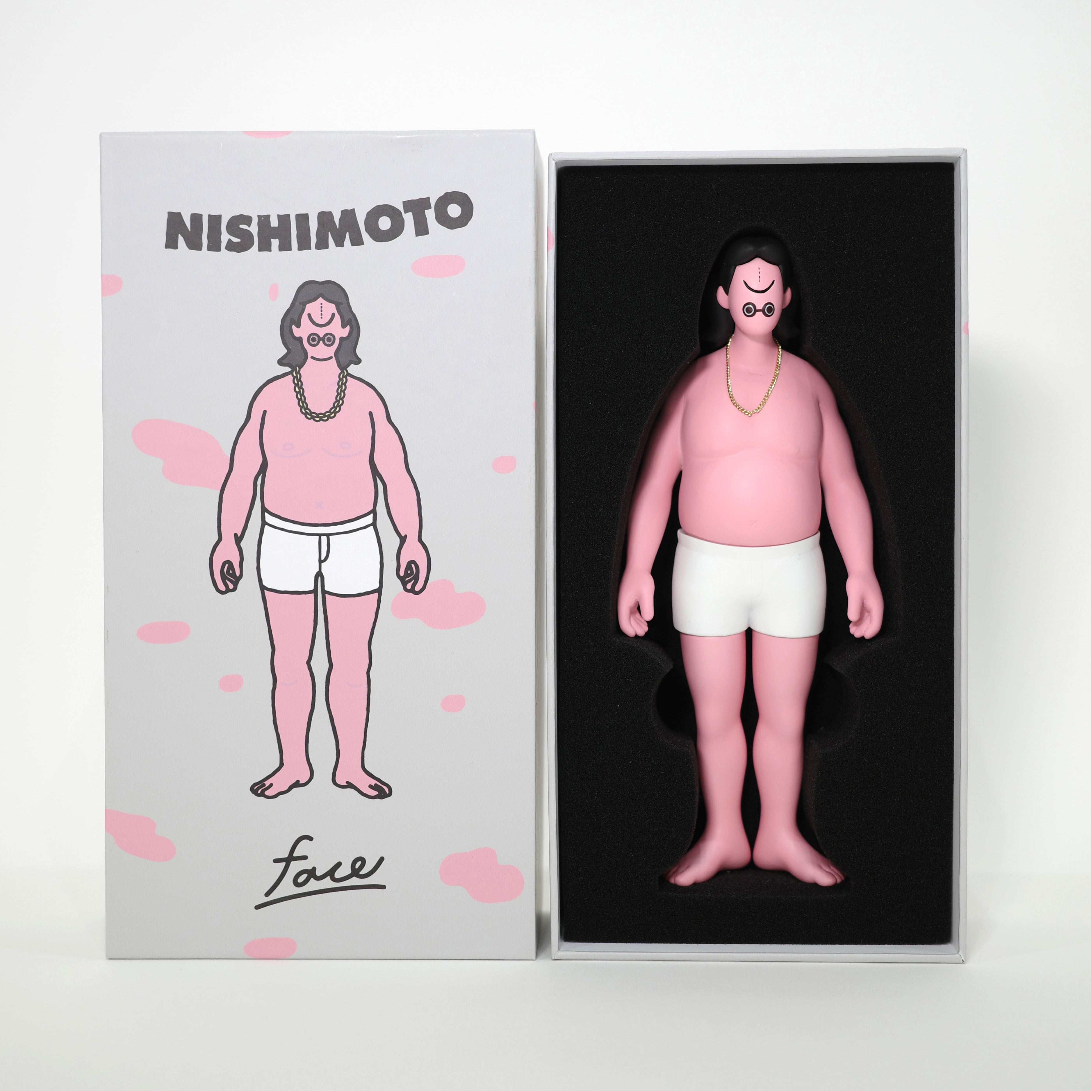 NISHIMOTO IS THE MOUTH × face Figure Pink – COMMON BASE