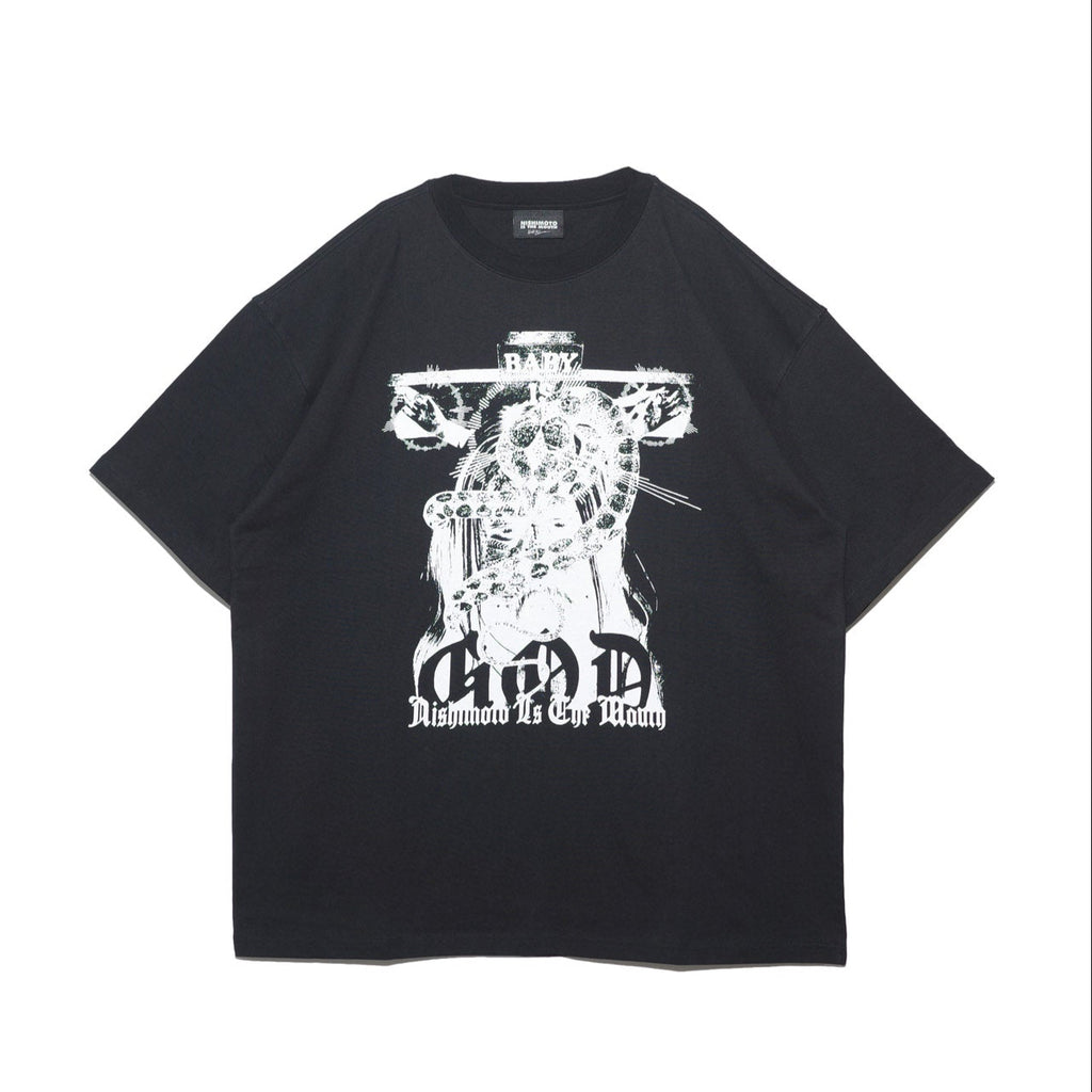 NISHIMOTO IS THE MOUTH/ Kosuke Kawamura S/S TEE NIMKK-L11 BLACK