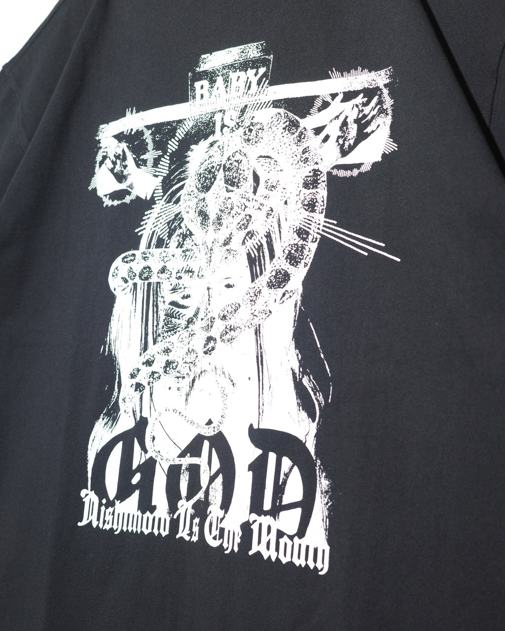 NISHIMOTO IS THE MOUTH/ Kosuke Kawamura S/S TEE NIMKK-L11 BLACK