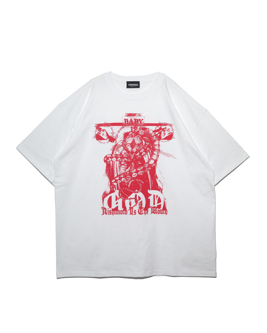 NISHIMOTO IS THE MOUTH/ Kosuke Kawamura S/S TEE NIMKK-L11 WHITE_R