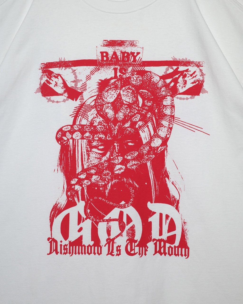 NISHIMOTO IS THE MOUTH/ Kosuke Kawamura S/S TEE NIMKK-L11 WHITE_R