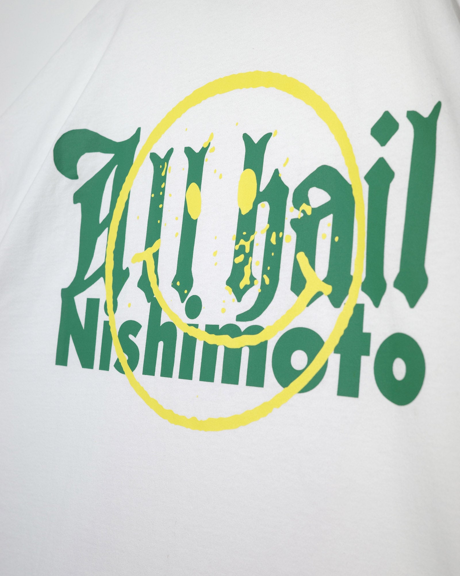 NISHIMOTO IS THE MOUTH/ Kosuke Kawamura S/S TEE NIMKK-L11 WHITE_R