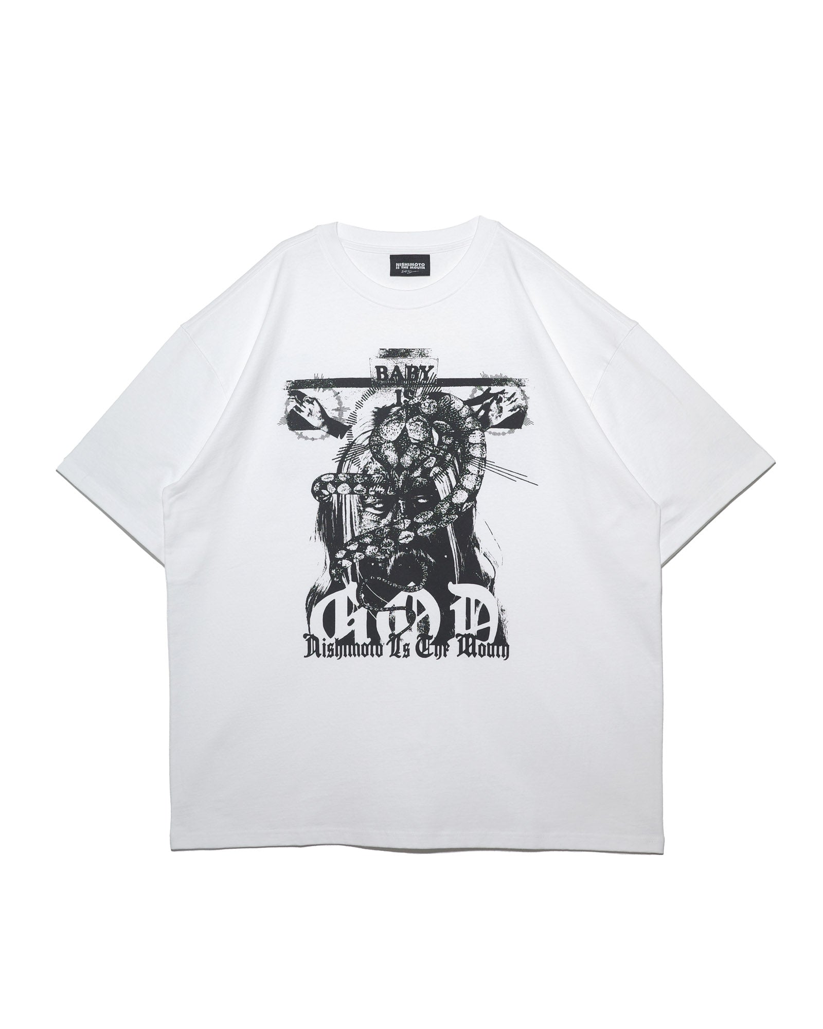 NISHIMOTO IS THE MOUTH/ Kosuke Kawamura S/S TEE NIMKK-L11 WHITE