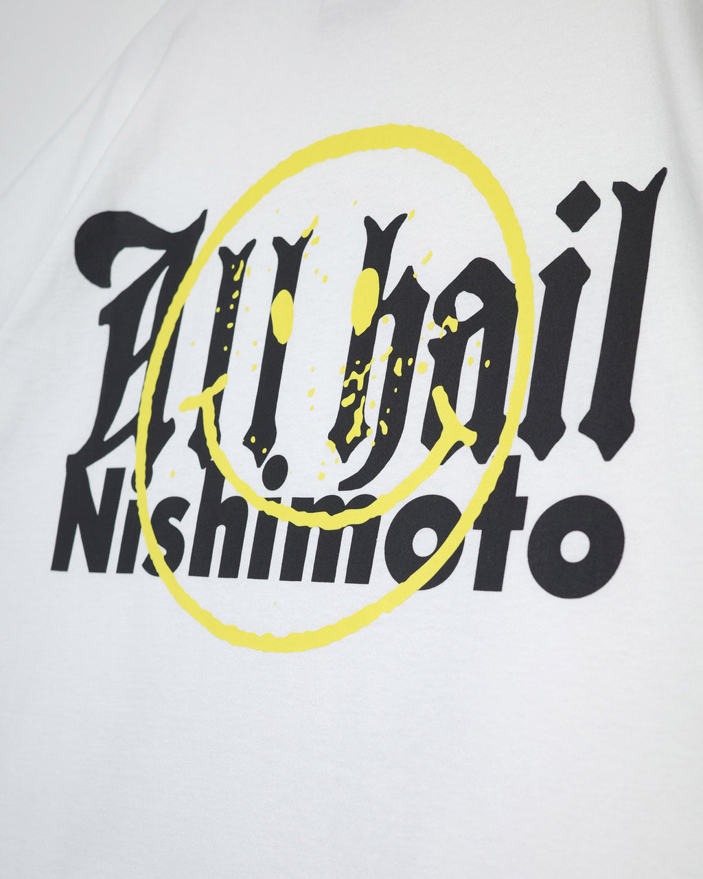 NISHIMOTO IS THE MOUTH/ Kosuke Kawamura S/S TEE NIMKK-L11 WHITE
