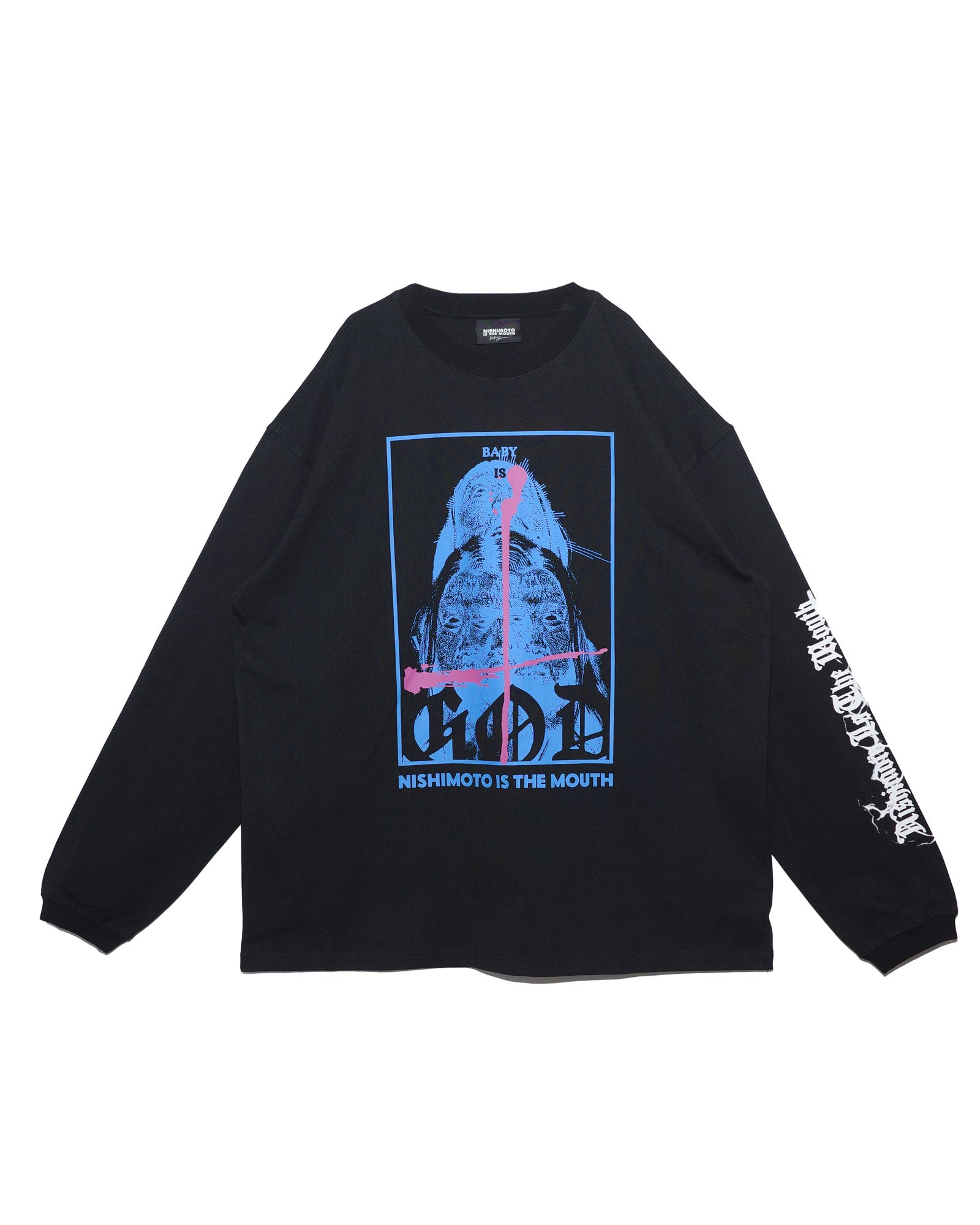 NISHIMOTO IS THE MOUTH/ Kosuke Kawamura S/S TEE NIMKK-L22 BLACK