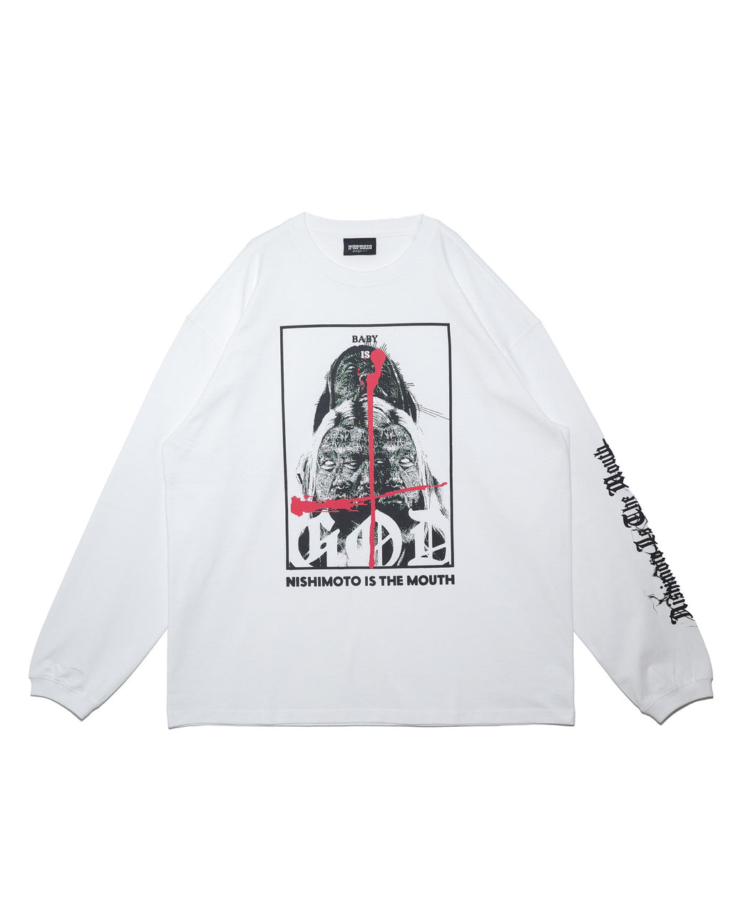 NISHIMOTO IS THE MOUTH/ Kosuke Kawamura S/S TEE NIMKK-L22 WHITE