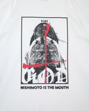 NISHIMOTO IS THE MOUTH/ Kosuke Kawamura S/S TEE NIMKK-L22 WHITE