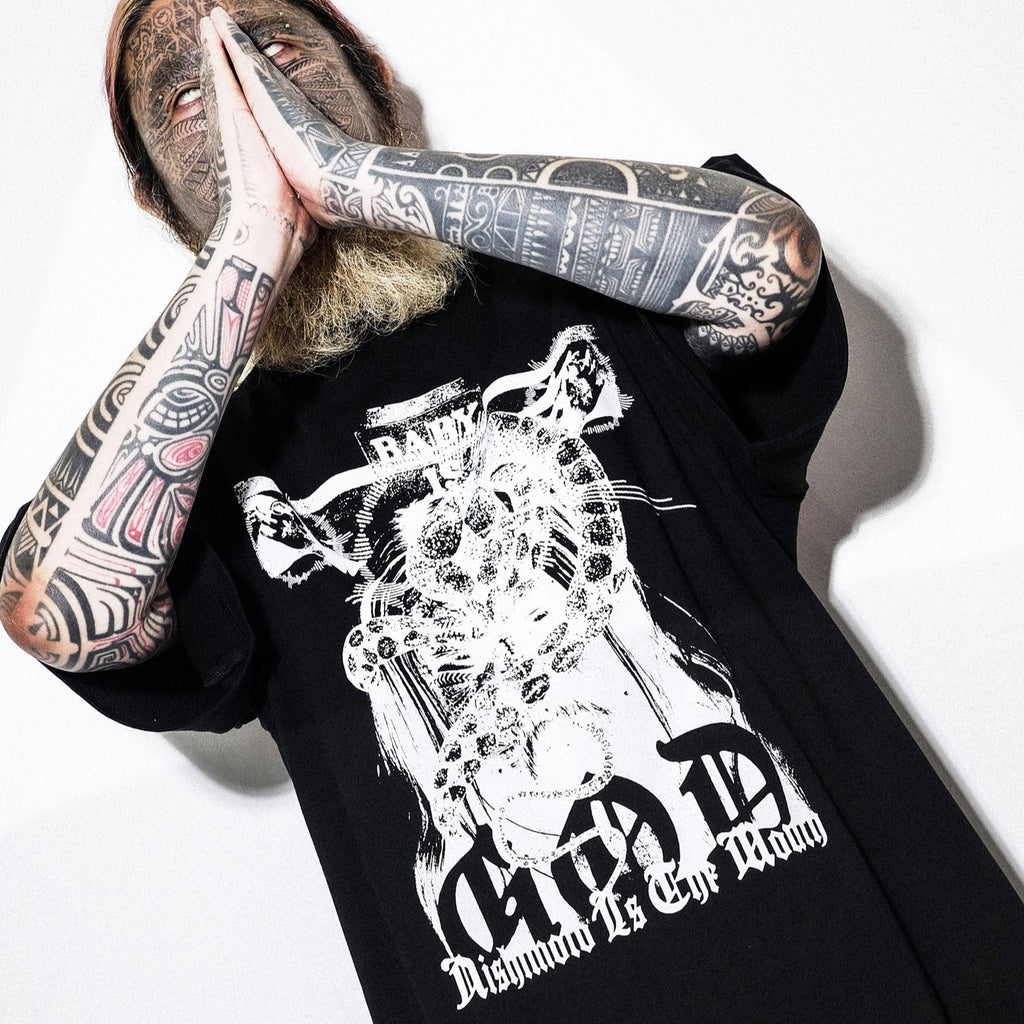 NISHIMOTO IS THE MOUTH/ Kosuke Kawamura S/S TEE NIMKK-L11 BLACK