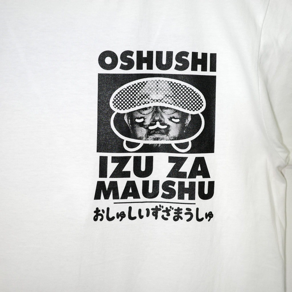 [Pre-order item / Delivery at the end of July] OSHUSHI IZU ZA MAUSHU NIMOS-02 OIZM S/S TEE WHITE