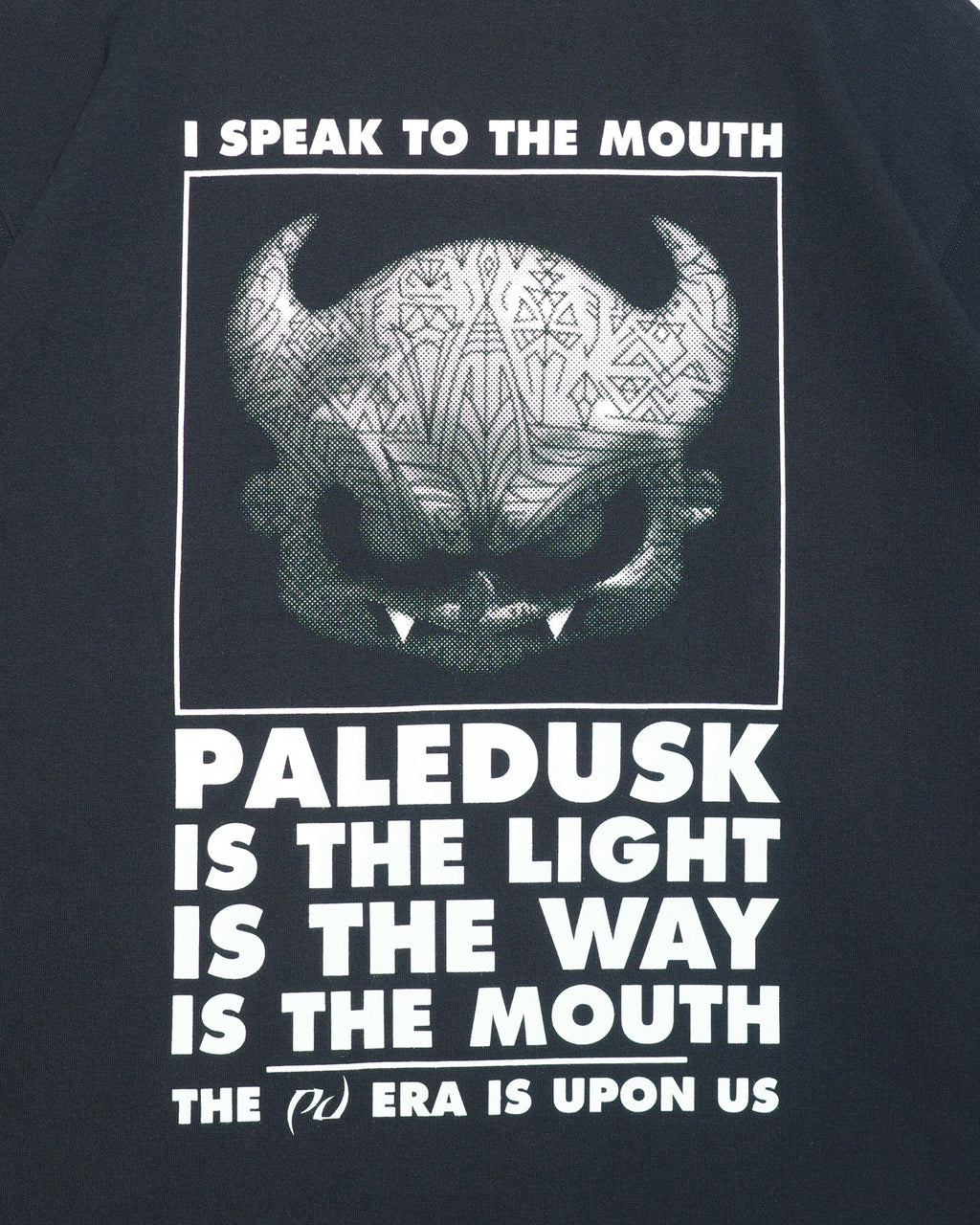 【予約商品 | 6月中旬〜6月下旬お届け予定】NISHIMOTO IS THE MOUTH × Paledusk S/S TEE NIMPD-01 BLACK