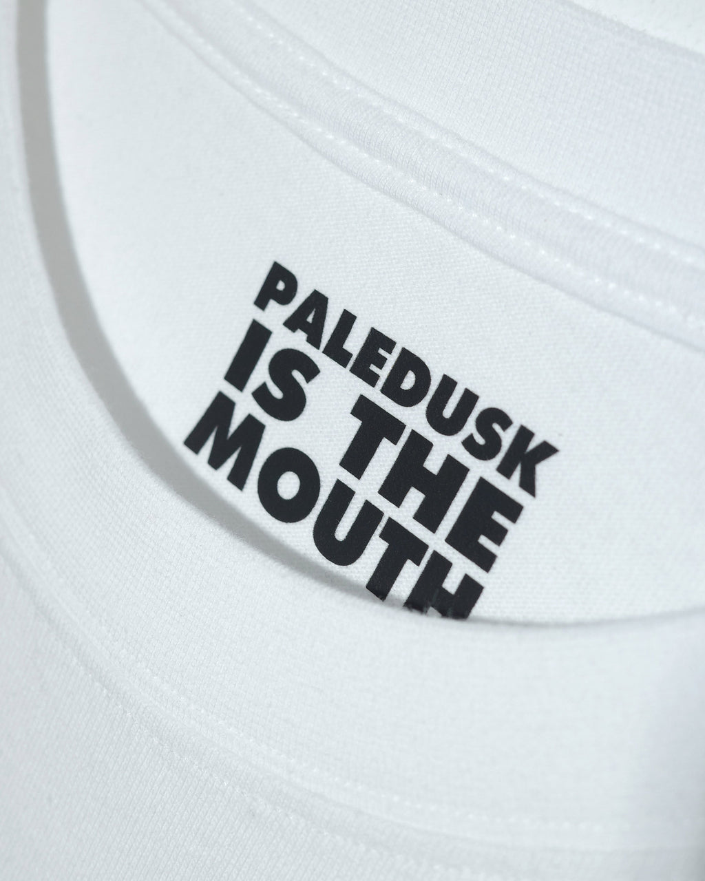 【予約商品 | 6月中旬〜6月下旬お届け予定】NISHIMOTO IS THE MOUTH × Paledusk S/S TEE NIMPD-01 WHITE