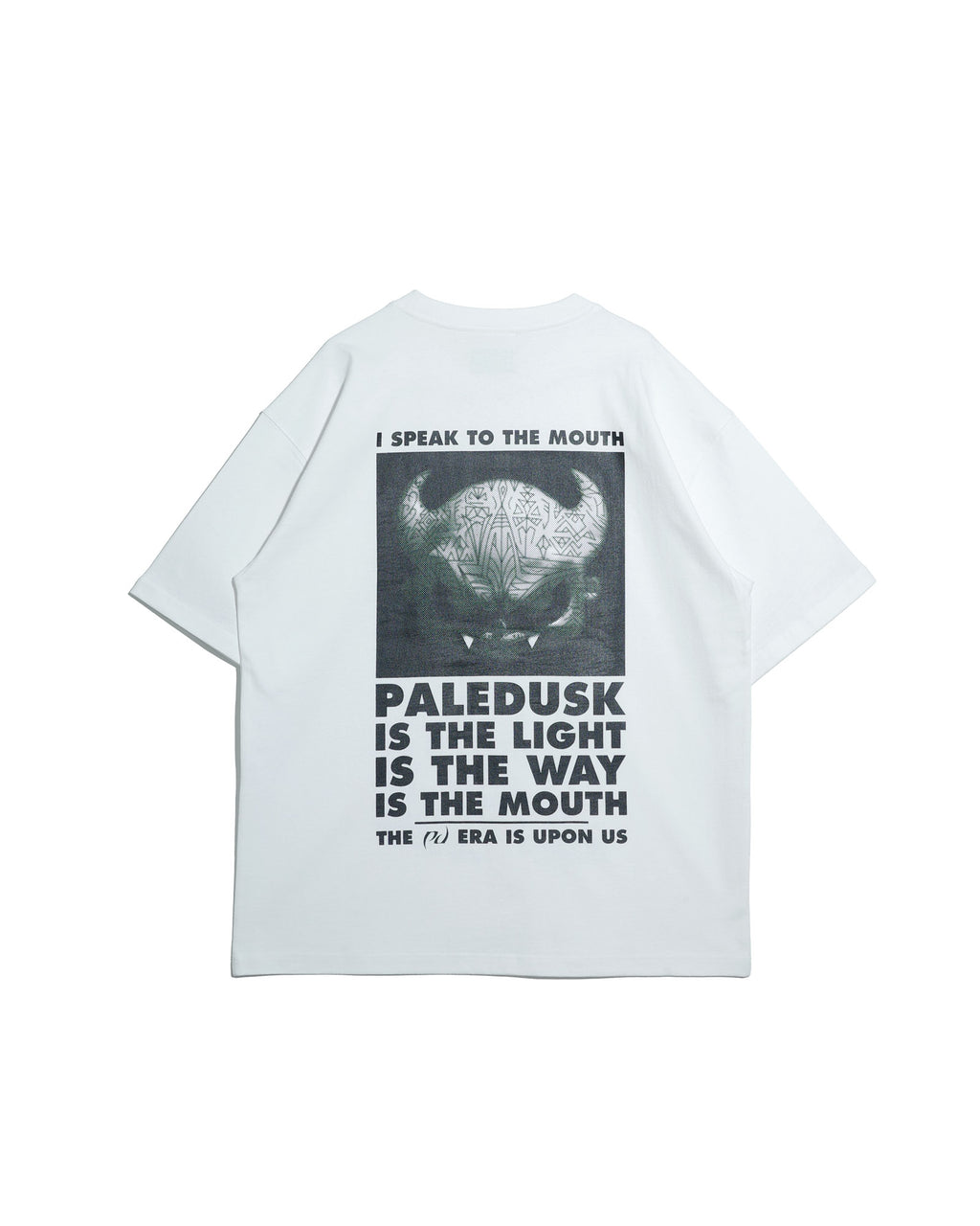 【予約商品 | 6月中旬〜6月下旬お届け予定】NISHIMOTO IS THE MOUTH × Paledusk S/S TEE NIMPD-01 WHITE
