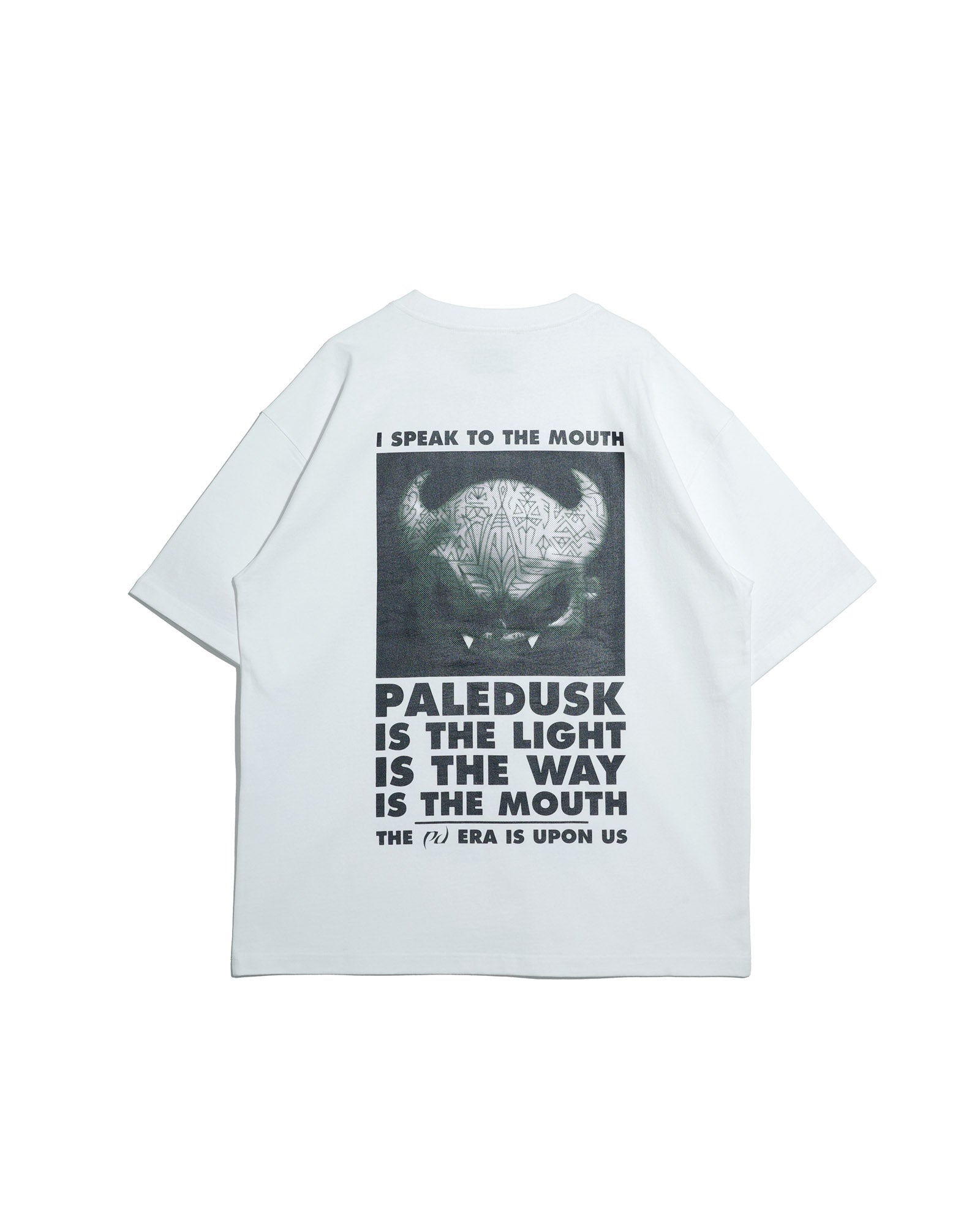 【予約商品 | 6月中旬〜6月下旬お届け予定】NISHIMOTO IS THE MOUTH × Paledusk S/S TEE NIMPD-01 WHITE