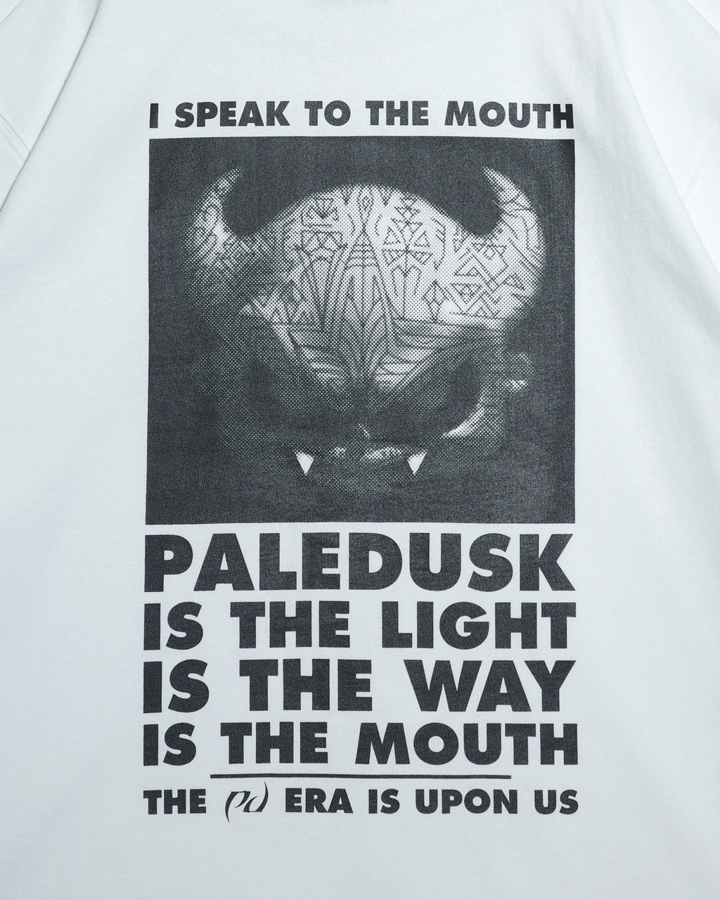 【予約商品 | 6月中旬〜6月下旬お届け予定】NISHIMOTO IS THE MOUTH × Paledusk S/S TEE NIMPD-01 WHITE
