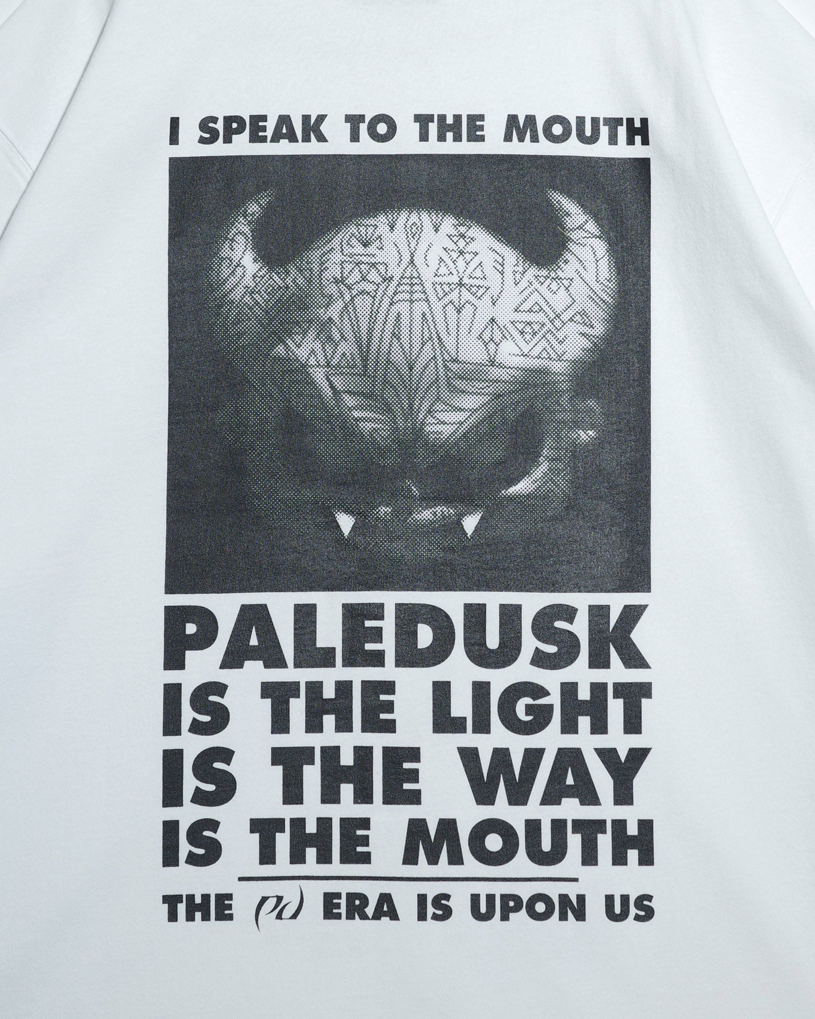 【予約商品 | 6月中旬〜6月下旬お届け予定】NISHIMOTO IS THE MOUTH × Paledusk S/S TEE NIMPD-01 WHITE