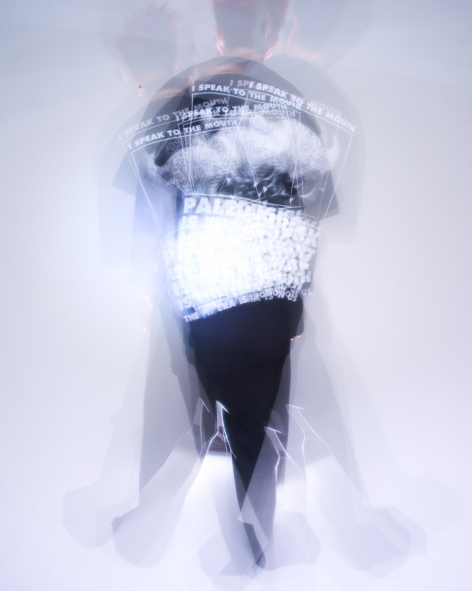 【予約商品 | 6月中旬〜6月下旬お届け予定】NISHIMOTO IS THE MOUTH × Paledusk S/S TEE NIMPD-01 BLACK