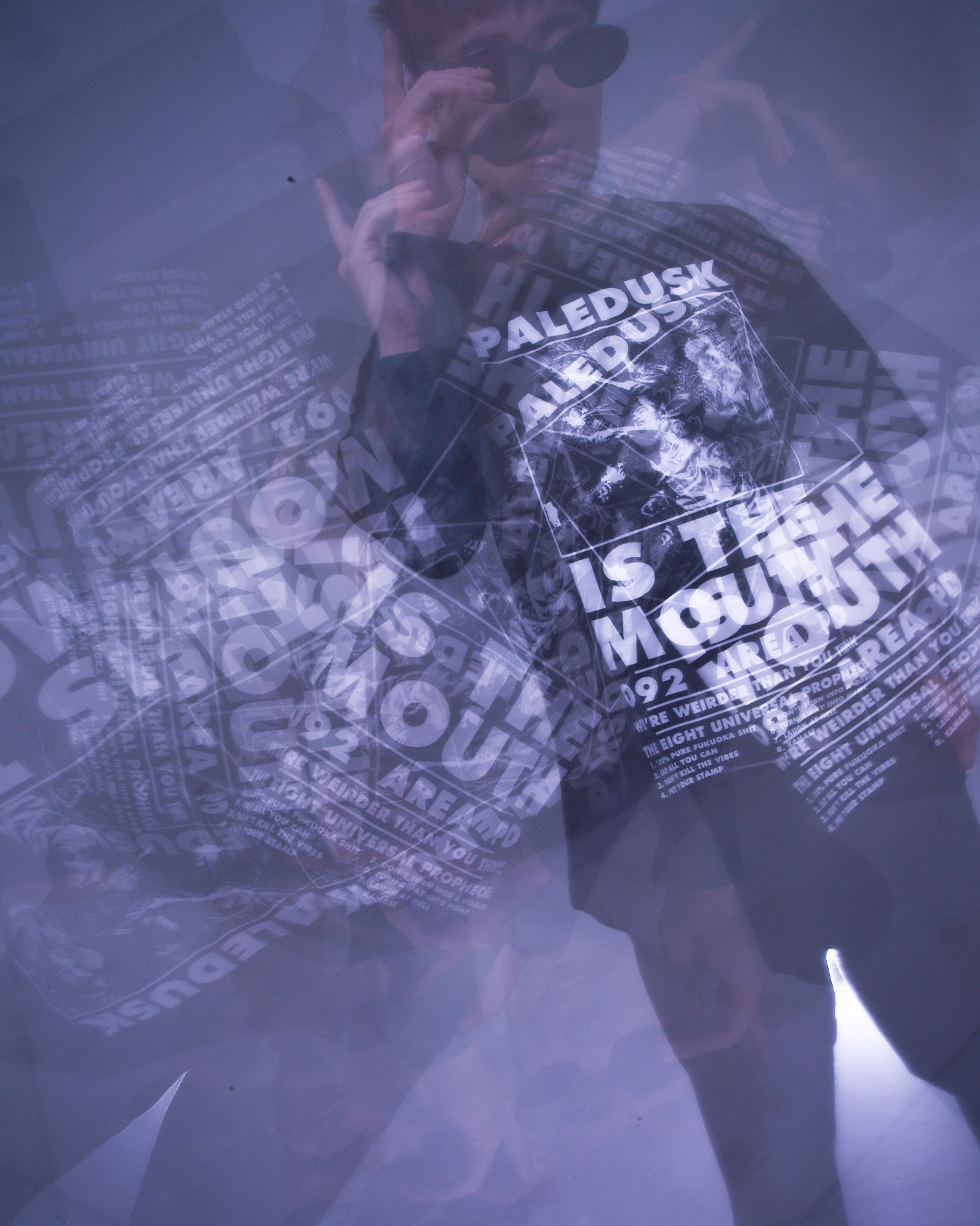 【予約商品 | 6月中旬〜6月下旬お届け予定】NISHIMOTO IS THE MOUTH × Paledusk S/S TEE NIMPD-01 BLACK