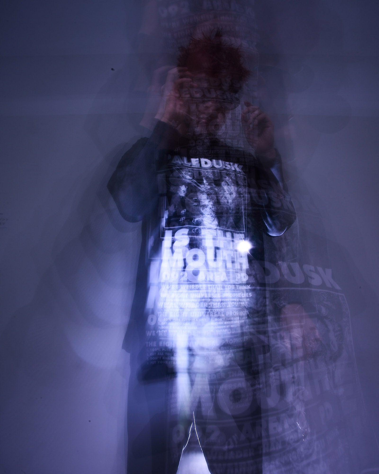 【予約商品 | 6月中旬〜6月下旬お届け予定】NISHIMOTO IS THE MOUTH × Paledusk S/S TEE NIMPD-01 BLACK