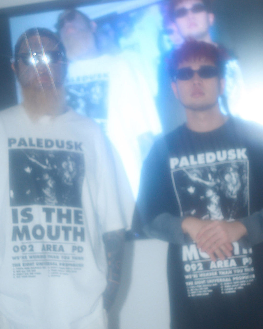【予約商品 | 6月中旬〜6月下旬お届け予定】NISHIMOTO IS THE MOUTH × Paledusk S/S TEE NIMPD-01 WHITE