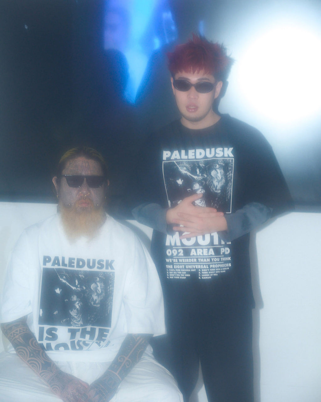 【予約商品 | 6月中旬〜6月下旬お届け予定】NISHIMOTO IS THE MOUTH × Paledusk S/S TEE NIMPD-01 BLACK