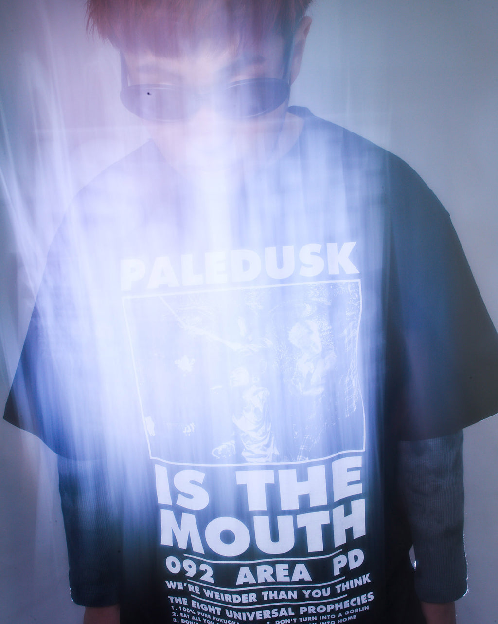 【予約商品 | 6月中旬〜6月下旬お届け予定】NISHIMOTO IS THE MOUTH × Paledusk S/S TEE NIMPD-01 BLACK